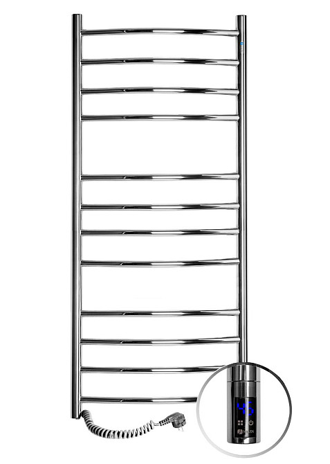 Рушникосушарка електрична NAVIN Камелія 480х1200 ліва сенсор з таймером Київ - фото 1