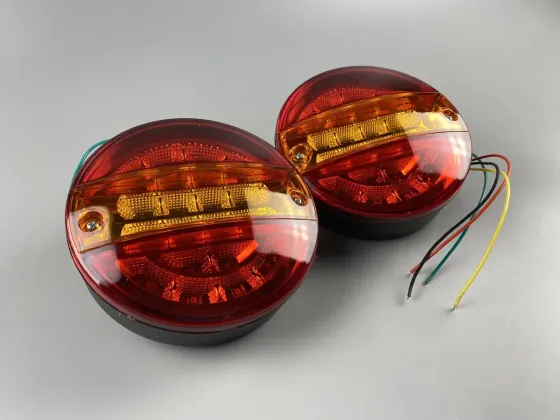 Ліхтар LED задній універсальний круглий 24 В 135 мм Мукачево