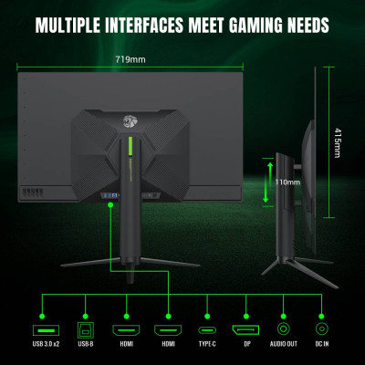 Монитор Gamemax GMX32UCDM Винница - изображение 4