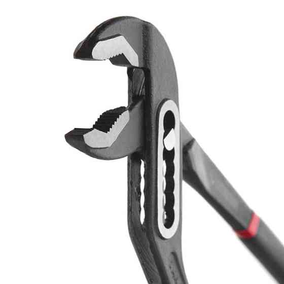 Кліщі сантехнічні 300 мм, коване залізо 40CrV, полив’яні двошарові рукоятки, STORM INTERTOOL NT-0162 Київ