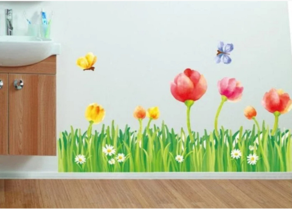 Наклейка декоративна Тюльпани Київ - фото 6