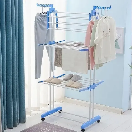 Сушилка для вещей Складная сушилка для белья Garment Rack With Wheels Коломия