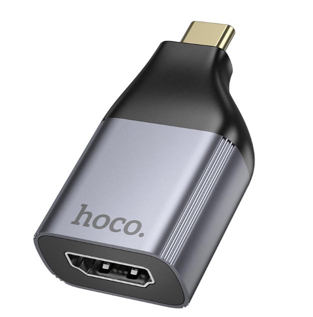 Адаптер Hoco UA33 з Type-C на HDMI, сірий Винница - изображение 1