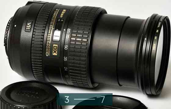 Объектив Nikon AF-S 16-85mm. F/3.5-5.6G ED VR DX. Киев