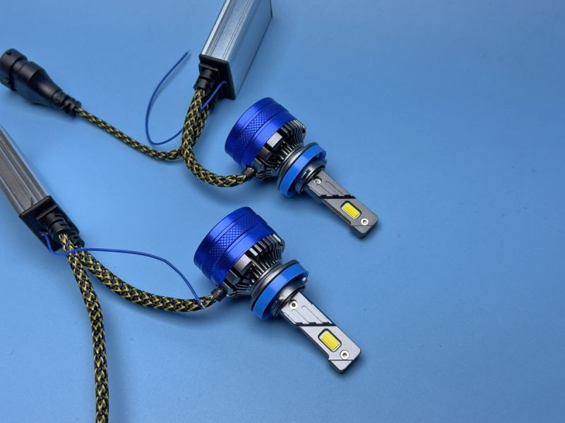 Комплект LED ламп H11 K68 (120W) с пультом — 3 цвета (3000K/4300K/6000K) + Стробоскоп Харьков - изображение 1