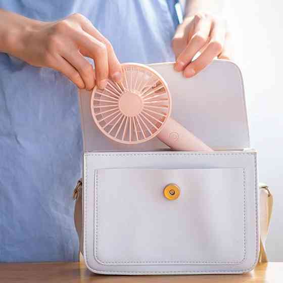 Ручний вентилятор з підставкою USB (аккумулятор 4000mAh) Handy Mini Fan Київ