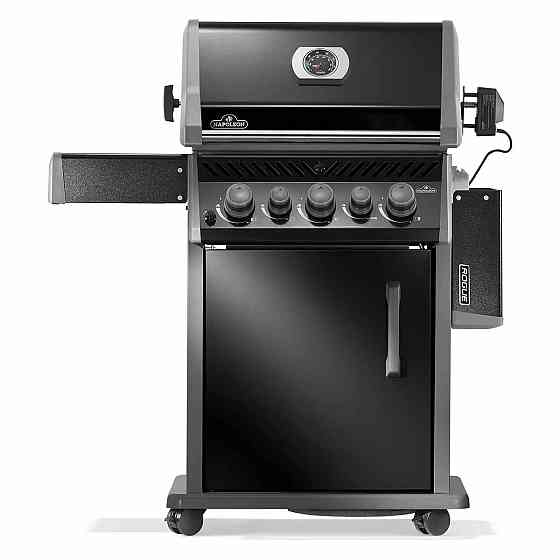 Газовый гриль Napoleon Rogue 425R с боковой горелкой Sizzle Zone и вертилём, черный RB425RSBPK-2-UA-R Код: 013123 Ровно