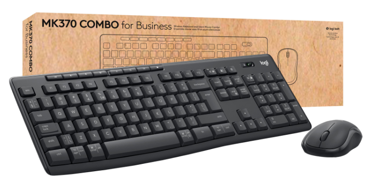IT набір Logitech MK370 Combo for Business US/UA, Graphite (920-012077) (6906597) Киев - изображение 4