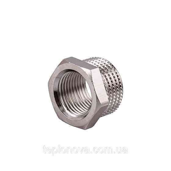 Футорка 3/4| х1/2" НВ нікельована NF433S OPTIMUM Чернівці