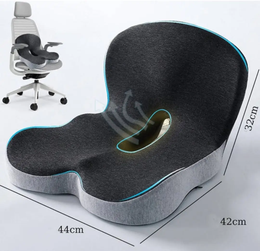 Подушка ортопедическая для сидения PS-03 Серый Винница - изображение 7