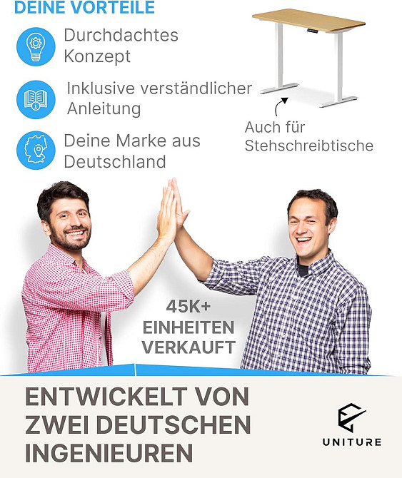 Кабельний канал UNITURE Cable Duct Desk чорний 40 см під стіл метал органайзер кабелів DEKRA Київ - фото 5