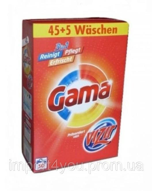Стиральный порошок Vizir Gama 3.25 кг 50 стирок Харьков - изображение 1