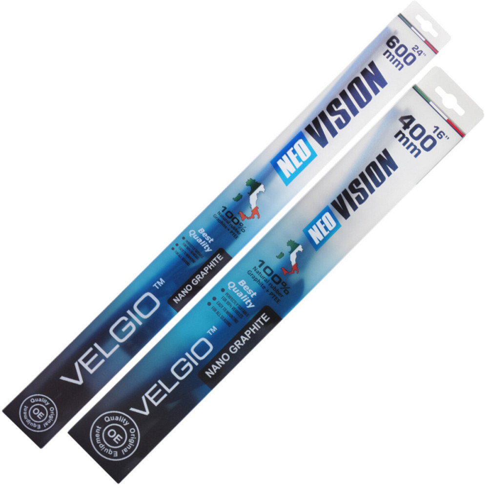 Комплект щіток склоочисників безкаркасних Velgio Neo Vision для Renault Megane 2008-2015 Київ - фото 1