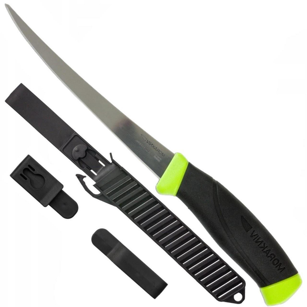 Універсальний Ніж філейний з чохлом Morakniv "Fishing Comfort 155" (11892/13869) Нержавіюча сталь Нововолинськ - фото 1