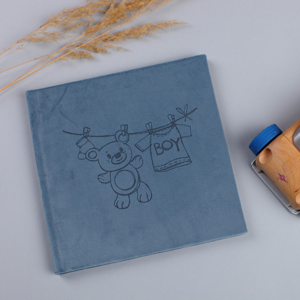 Дитячий альбом у велюровій обкладинці  fotobook-0007 Тернополь - изображение 1