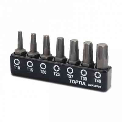 Набір біт Toptul TORX 1/4&quot; 7од. (T10-T40) (GAAV0702) Вінниця
