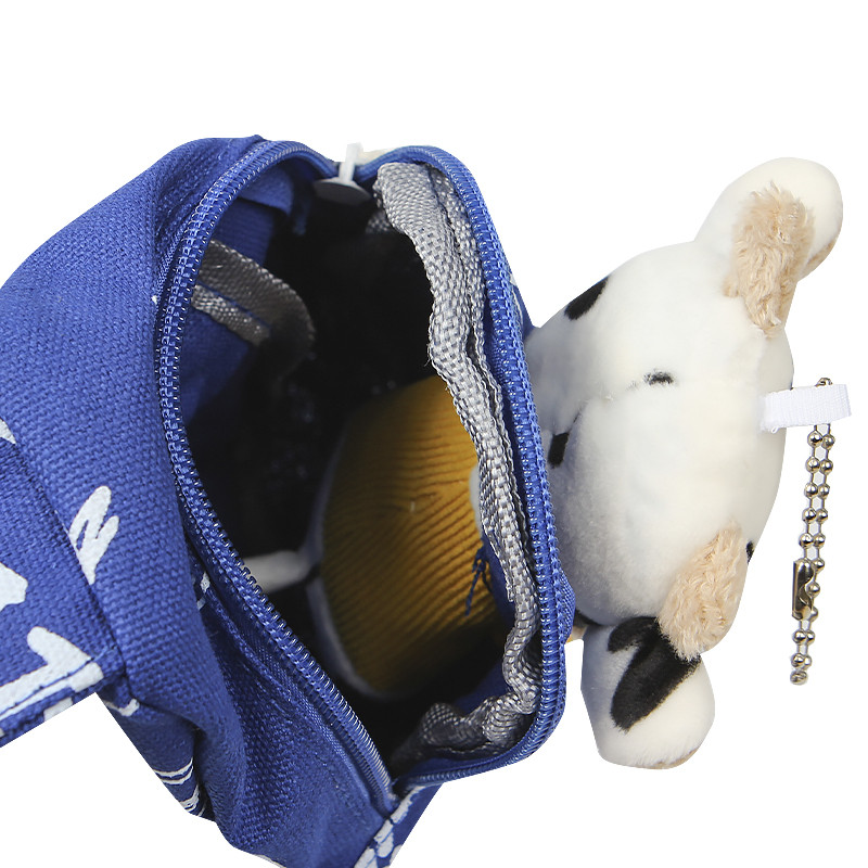 Детская нагрудная сумка рюкзак A-407 Cow на одно отделение с ремешком Blue Киев - изображение 3