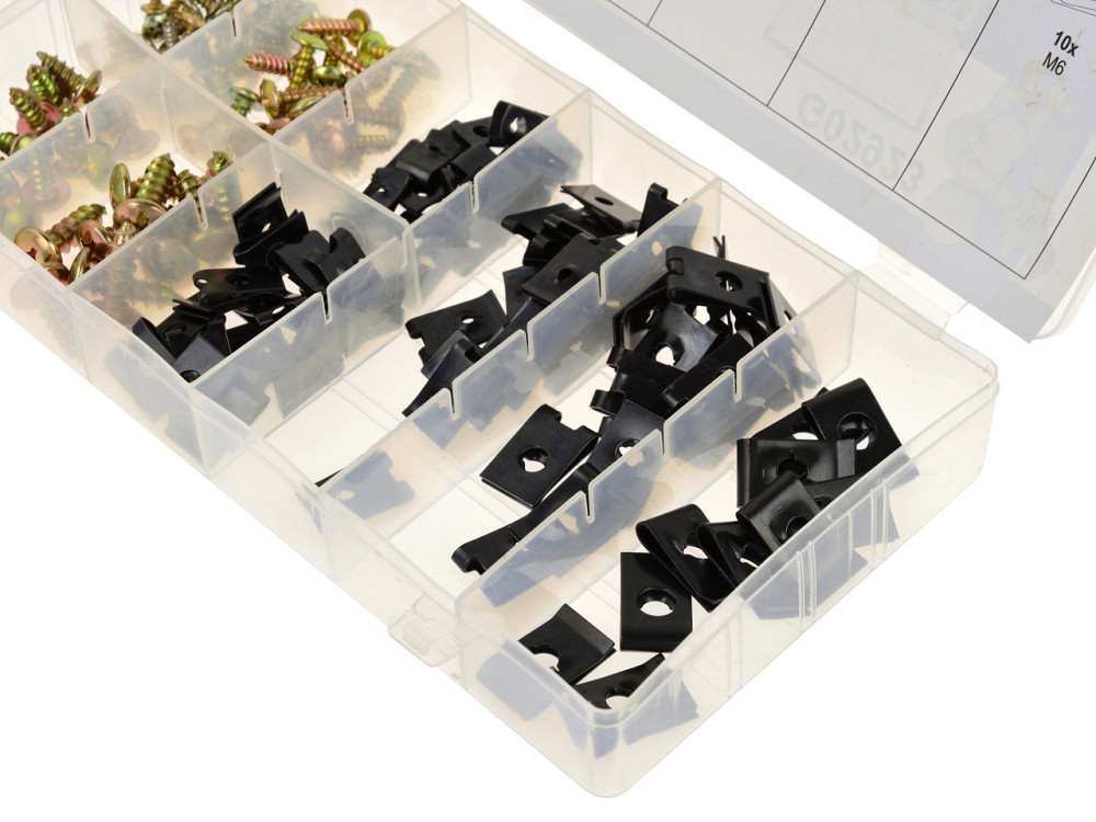 РемНабір для обшивки автомобіля "GeKo" комплект:  9 розмірів -  170 штук Київ - фото 3