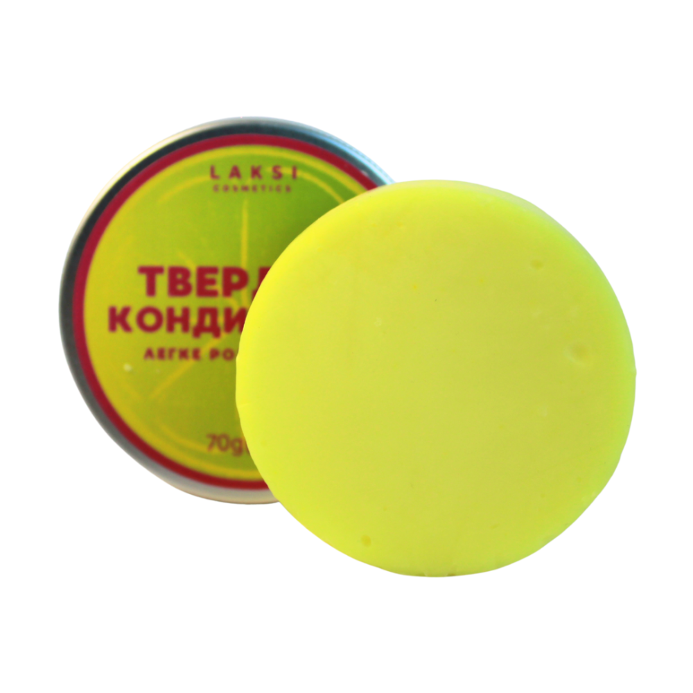 Твердий кондиціонер легке розчісування LAKSI cosmetic 70 г Київ - фото 2