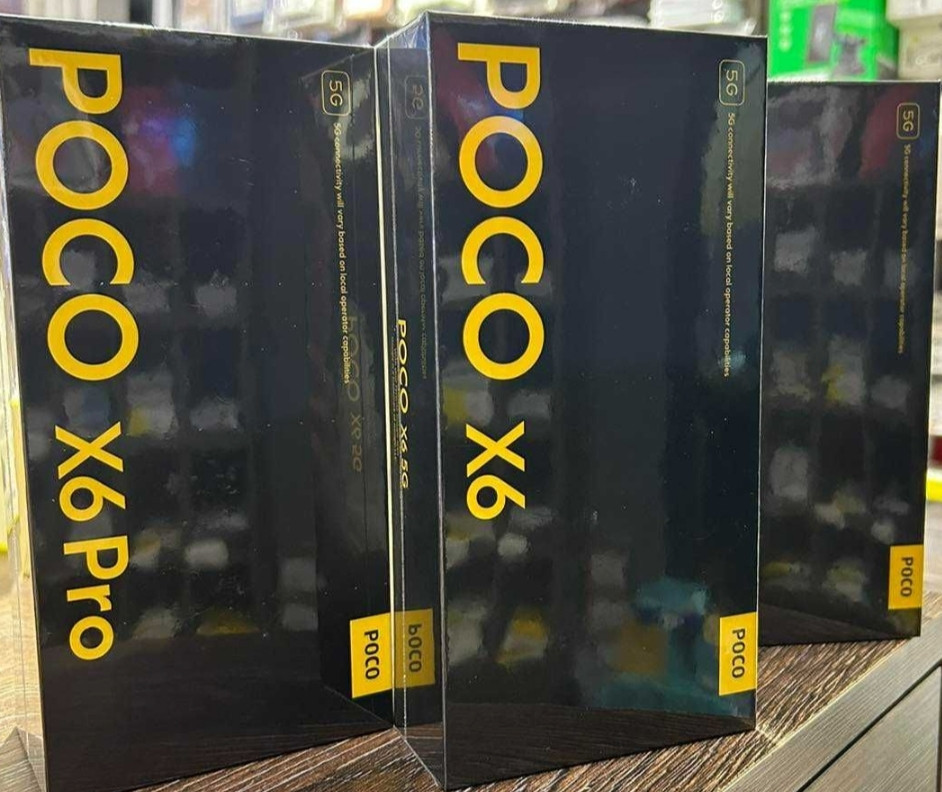 Мобильный телефон: POCO X6 5G 8/256Gb. White/ Blue. Киев - изображение 1
