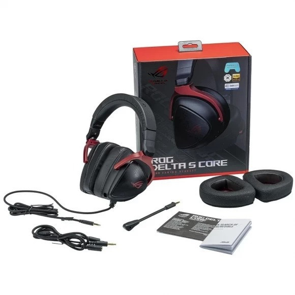 Гарнітура ROG Delta S Core Black/Red (90YH03JC-B1UA00) чорний/червоний Харків - фото 6