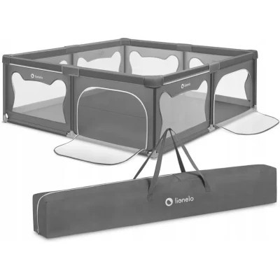 Детский манеж Lionelo Willow XL Grey Concrete (LO-WILLOW XL GREY CONCRETE) Винница - изображение 1