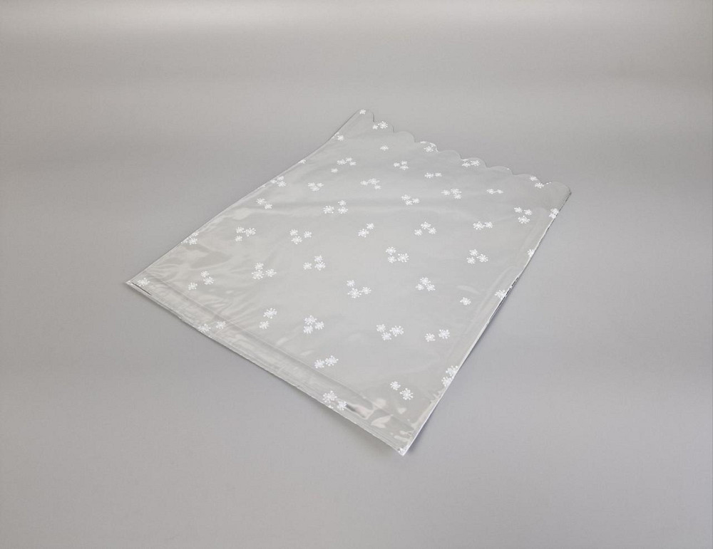 Пакет с рисунком для упаковки подарков   (30*40) №97/2 фольгированный 