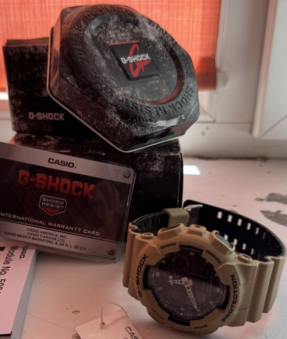 Часи Casio G-shock GA100 Київ - фото 1