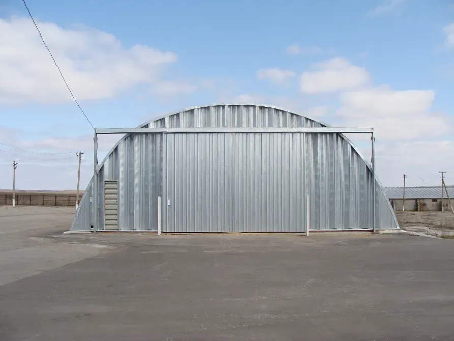 Ангары бескаркасные сборно-разборные из оцинкованной стали Днепр - изображение 1