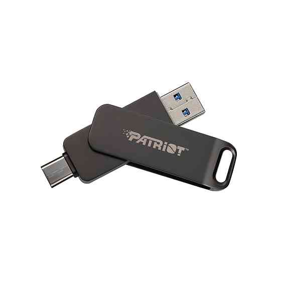 Флеш-накопичувач Patriot USB 3.2 Gen 1 Rage R550 64GB Type-A+C Київ