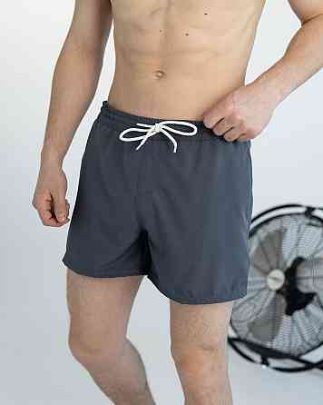 Плавательные шорты мужские темно-серые Pobedov Pool day BATAL Киев