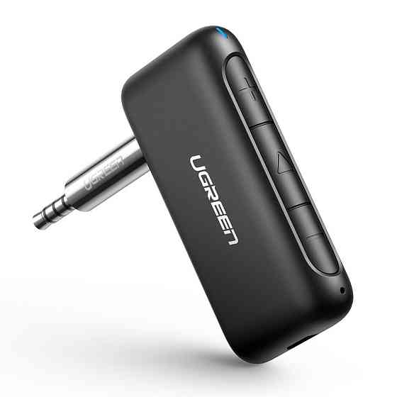 Bluetooth 5.0 приймач UGreen CM276 з AUX-виходом, мікрофоном для автомагнітол, дом.театров 70303 Николаев