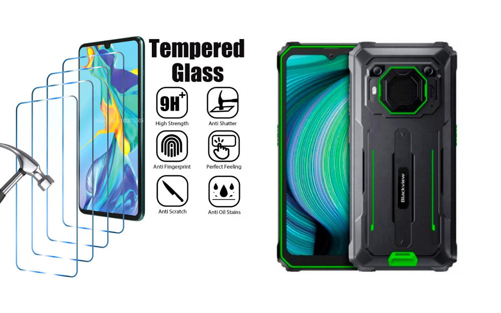 Захисне скло ArmorGlass для Blackview BV6200, BV6200 Pro – стійке до подряпин та ударів Київ - фото 1