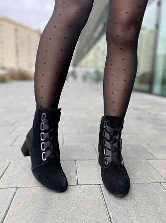 Nivelle Черевики жіночі NIVELLE чорні замша натуральна 38р. (5415/4030-4046) Коломия