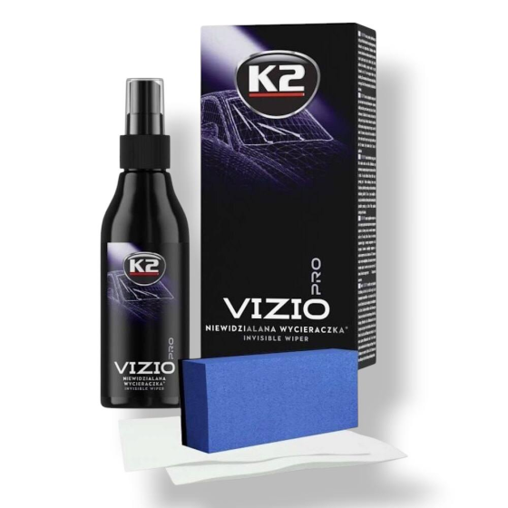 Антидощ для скла авто K2 Vizio Pro 150 мл, аплікатор і мікрофібра Чортків