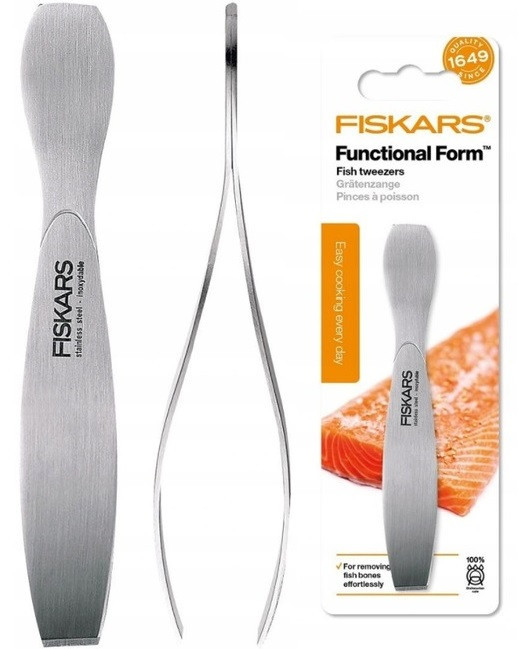 Кухонний Пінцет для кісток Fiskars "Functional Form" (1003023/858185) Нержавіюча сталь Нововолинськ - фото 1