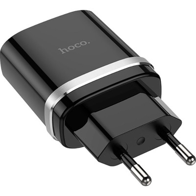 Зарядний пристрій HOCO C12Q Smart USB QC3.0 18W Black (6931474716255) Вінниця - фото 2