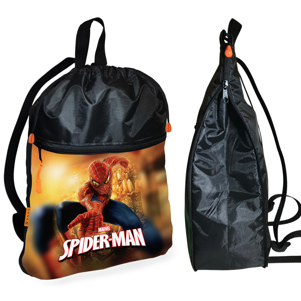 Рюкзак-мішок для школи Людина-павук «Spider-Man» дитяча сумка для взуття та спортивного одягу (01504) Київ - фото 1
