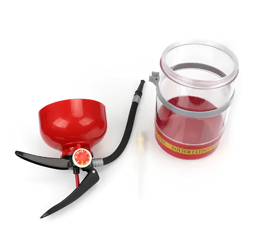 Резервуар RESTEQ для коктейлей в виде огнетушителя — емкость 1,5 л для алкоголя и напитков, штоф-диспенсер для виски, пива и сока Киев - изображение 6