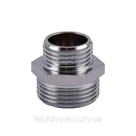 Ниппель редукционный 3/4″х1/2″НН нержавеющий SN432S OPTIMUM Черновцы