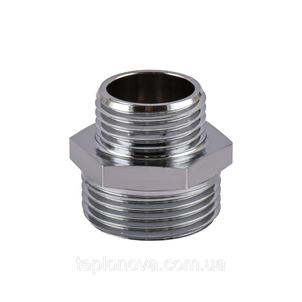 Ниппель редукционный 3/4″х1/2″НН нержавеющий SN432S OPTIMUM Черновцы - изображение 2