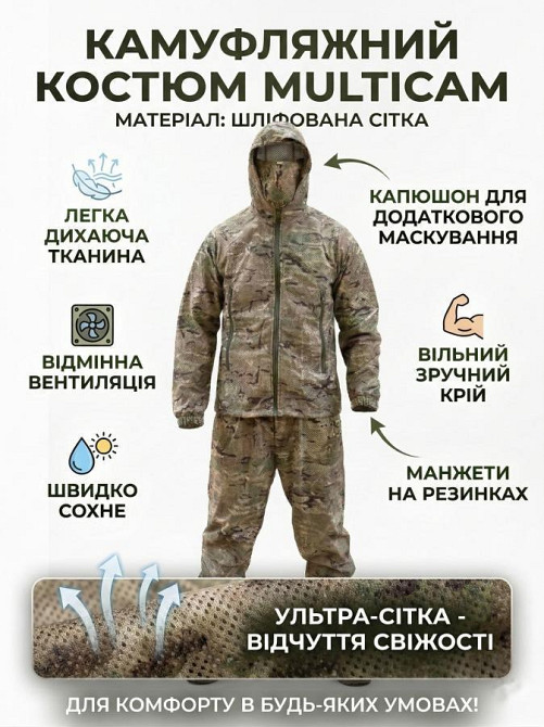 Маскувальний костюм мультикам ЛН2684 Одеса - фото 19