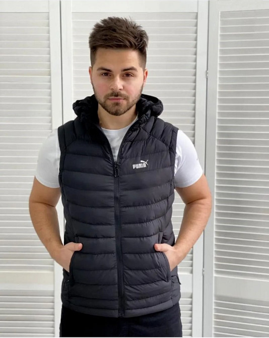 Мужской стеганый жилет Puma MEN'S POWDER LITE™ VEST BLACK Киев - изображение 1