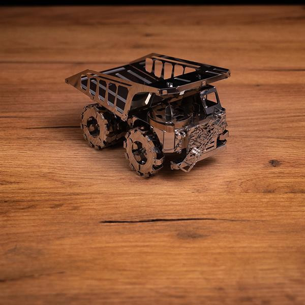 Колекційна модель-конструктор Metal Time Quarry Transporter Кар'єрний самоскид механічний (MT014) Харків - фото 12