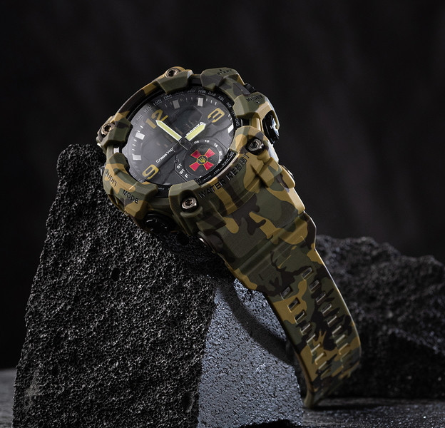 Часы мужские водостойкие тактические Skmei Brave ЗСУ Камуфляж Киев - изображение 5