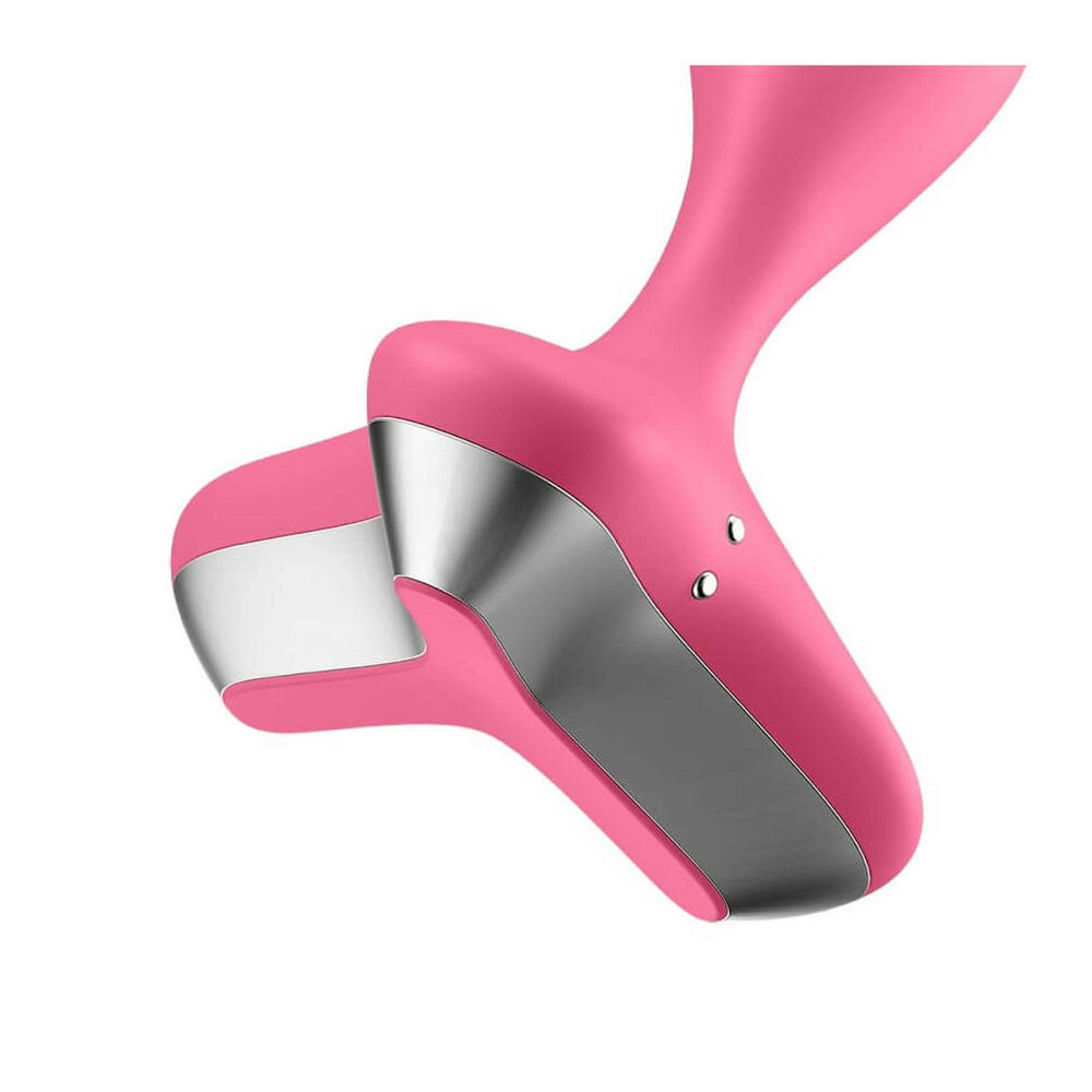 Анальная пробка с вибрацией в футуристическом дизайне Satisfyer Game Changer, розовый Sex Aura Киев - изображение 2