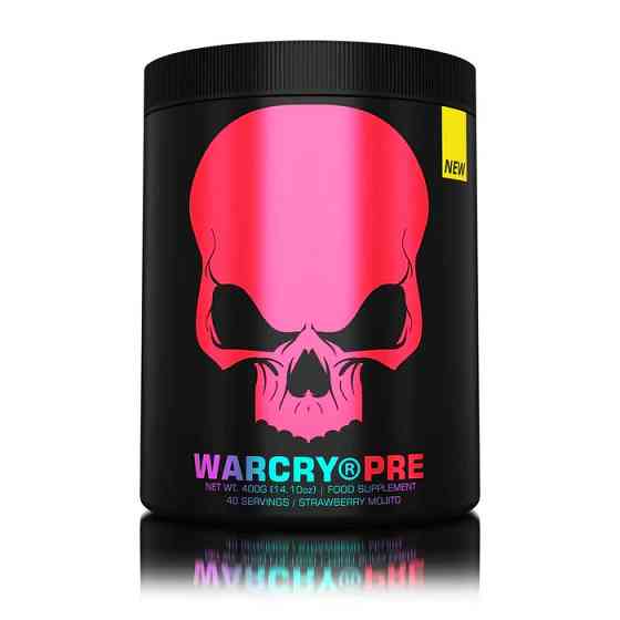 Передтренік Warcry (New Formula) 400 g (Strawberry Mojito Flavour) Луцк