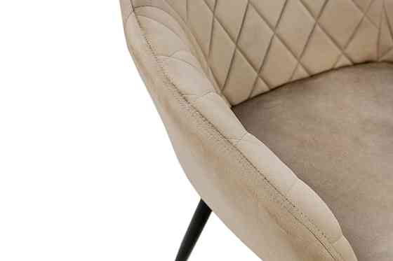 Крісло Акура HC-R17, чорний/велюр пісочний Киев