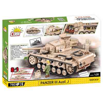 Конструктор Cobi Друга Світова Війна Танк Panzer III, 780 деталей (COBI-2562) Вінниця