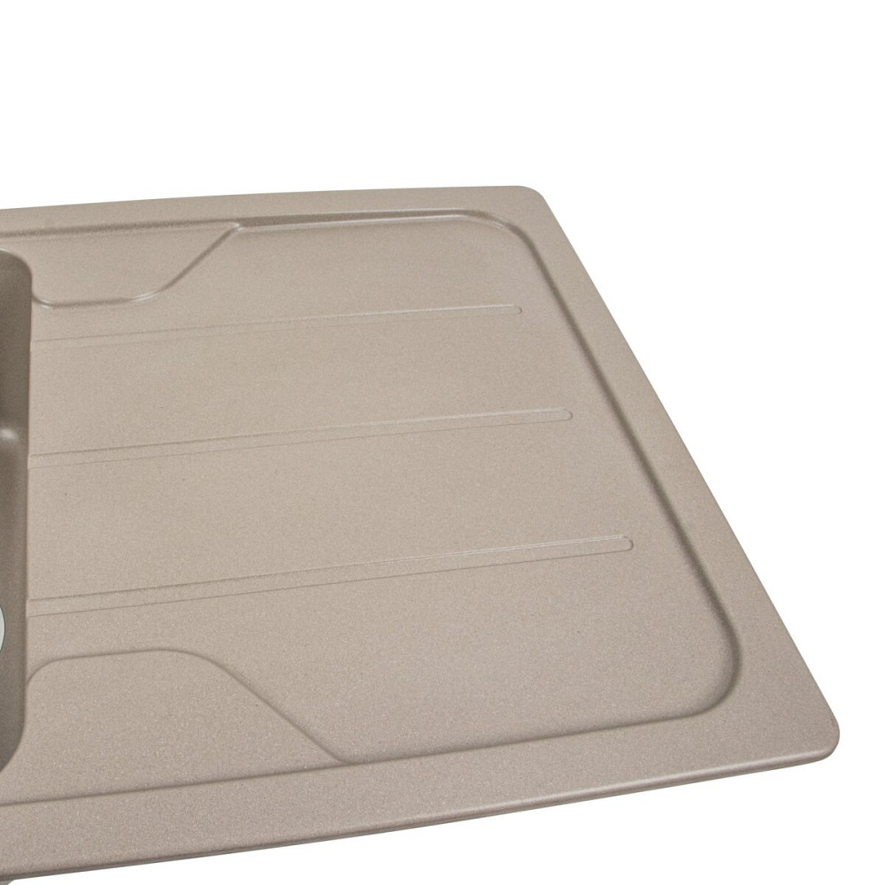 Гранітна мийка для кухні VALESO VERONA 7850 матова Титан Коломия - фото 1